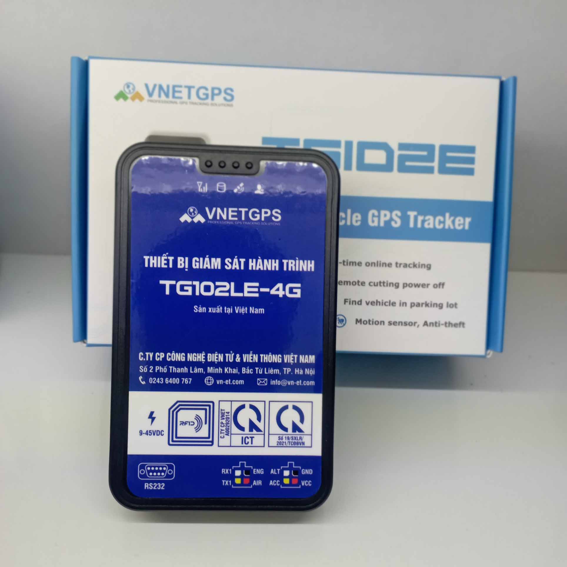 ĐỊNH VỊ Ô TÔ  VNET 102LE-4G
