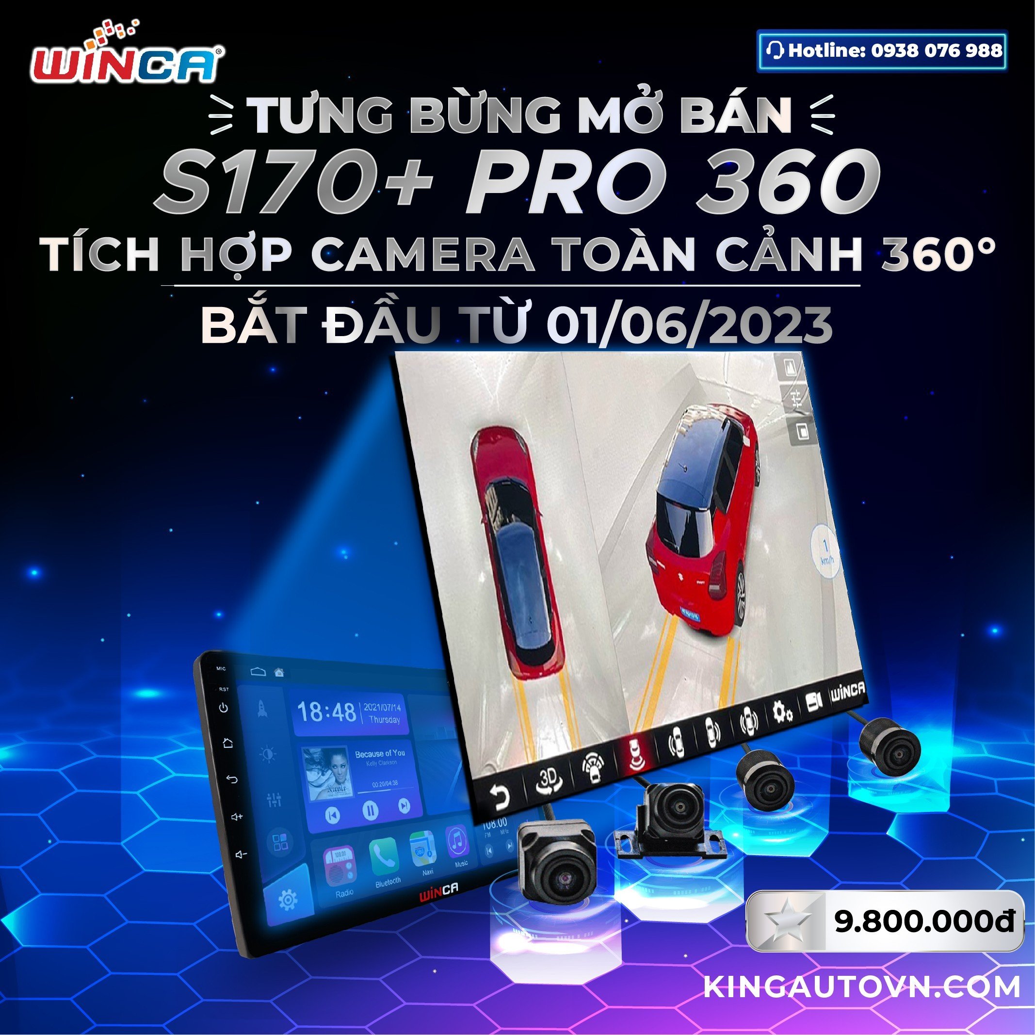 Winca 170+ QLED 2K 360 PRO